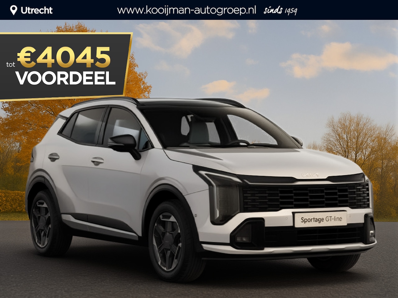 Kia Sportage - 1.6 T-GDi Hybrid GT-Line Nu €4.045,- voordeel! Nu tijdelijk extra scherp geprijsd! - AutoWereld.nl