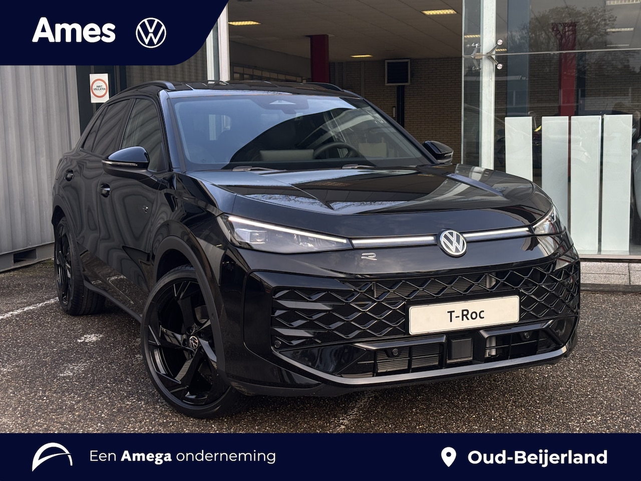 Volkswagen T-Roc - 1.5 eTSI 150pk DSG R-Line First Edition | 20" LM velgen | Black style | Matrix LED - AutoWereld.nl