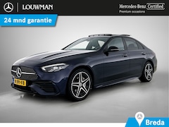 Mercedes-Benz C-klasse - 300 e AMG Plug-In Hybride | AMG Line | Night Pakket | Schuif-Kanteldak | Alarm | Sfeerverl