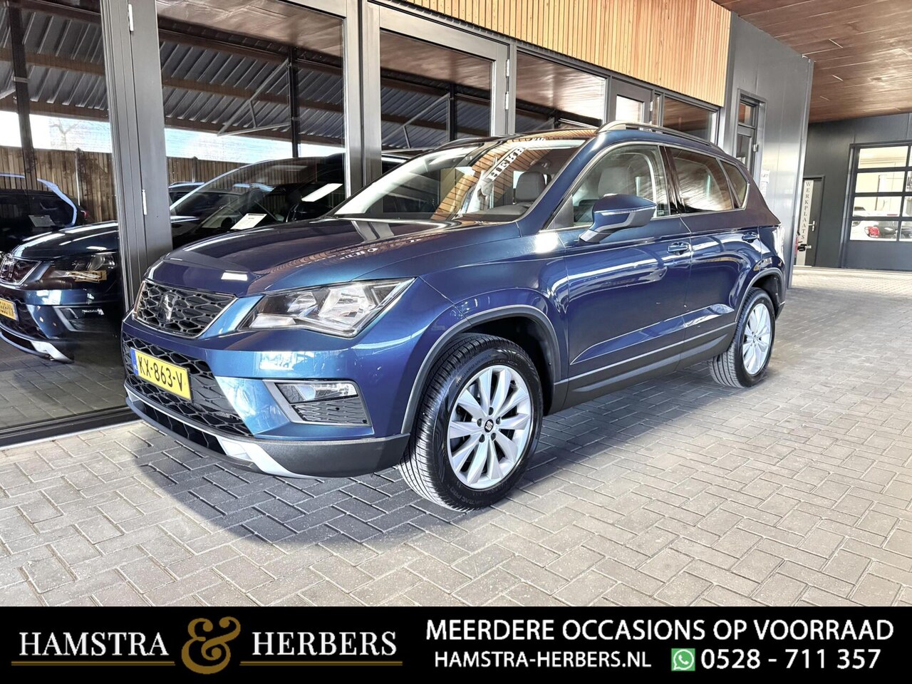 SEAT Ateca - 1.0 EcoTSI Style blauw - AutoWereld.nl