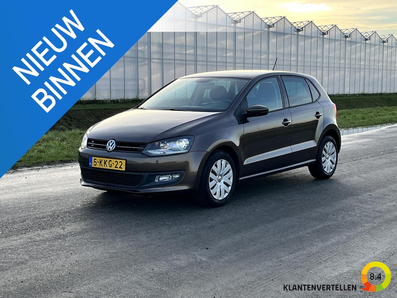 Volkswagen Polo - 1.2 TSI BlueMotion Comfortline Airco, cruise, navi, PDC achter - AutoWereld.nl