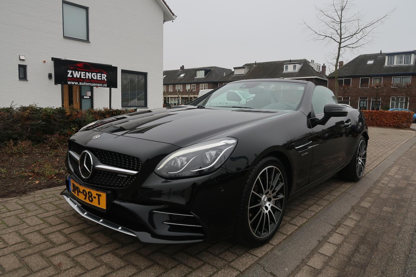 Mercedes-Benz SLC - AMG 43 MAGIC-SKY DAK|CAMERA|ADAPTIVE CRUISECONTROL|HARMAN-KARDON|MEMORY|DEALER ONDERHOUDEN - AutoWereld.nl