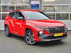 Hyundai Tucson - 1.6 T-GDI PHEV N Line 4WD 265PK|Automaat|Trekhaak|Stoel Verwarming +Koeling|360'Camera|eer