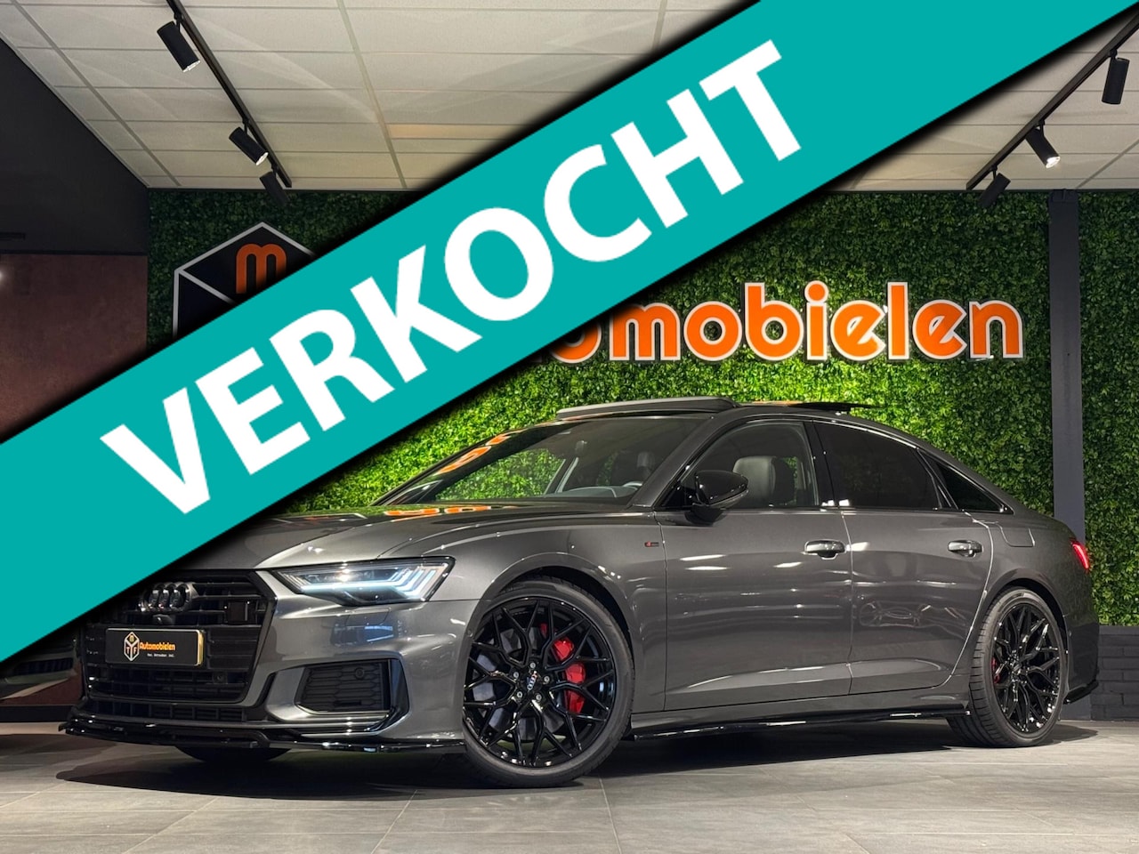 Audi A6 Limousine - 55 TFSI e QUATTRO Competition 3x S-LINE 367PK|PANO|B&O|MATRIX|360CAMERA|SOFTCLOSE - AutoWereld.nl