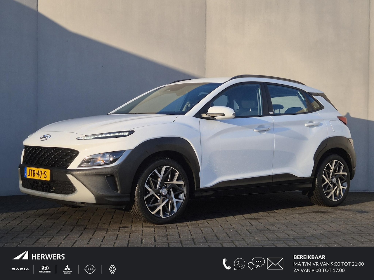 Hyundai Kona - 1.6 GDI HEV Comfort Automaat / Dealer onderhouden / Trekhaak afneembaar / Trekgewicht 1300 - AutoWereld.nl