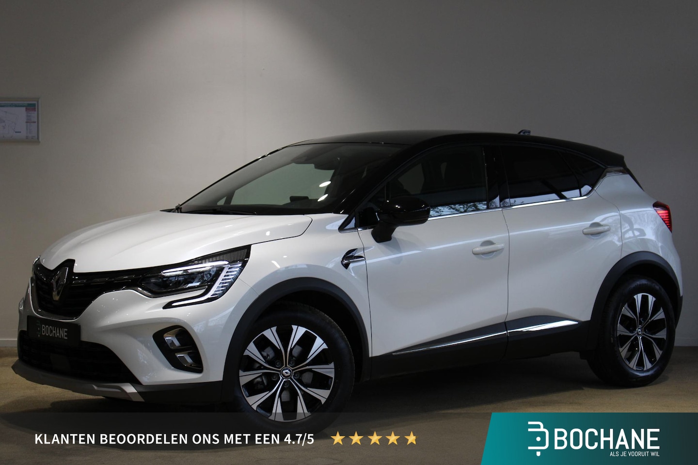 Renault Captur - 1.6 E-Tech full hybrid 145 techno | Stuurverwarming | Adaptieve cruise control | Achteruit - AutoWereld.nl
