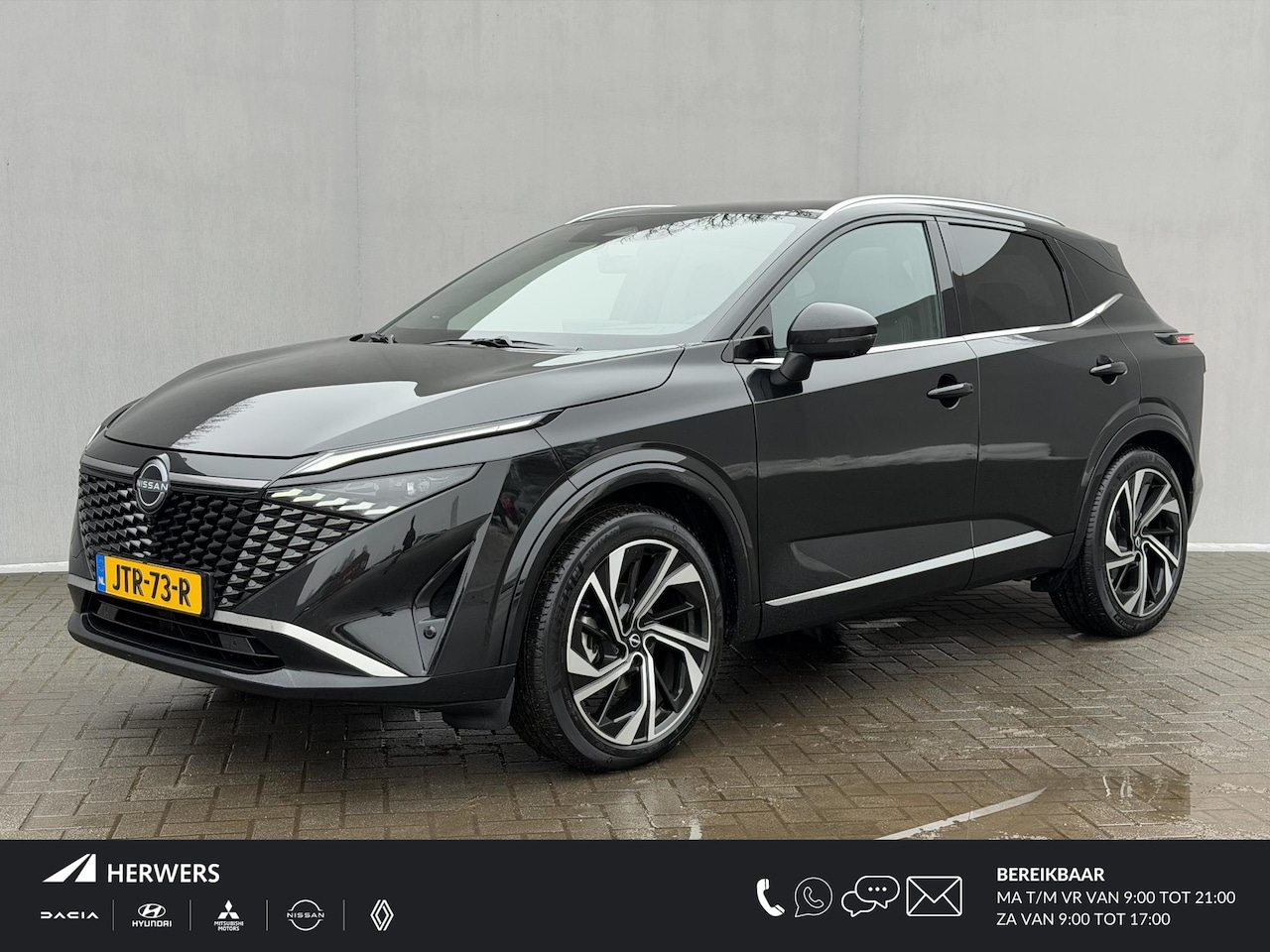 Nissan Qashqai - 1.3 MHEV Xtronic Tekna Plus / Fabrieksgarantie tot 03-2028 / Panoramadak / HUD / Trekgewic - AutoWereld.nl