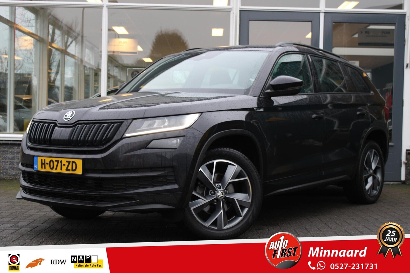Skoda Kodiaq - 1.5 TSI Sportline Business Automaat,Navi,Trekhaak. - AutoWereld.nl