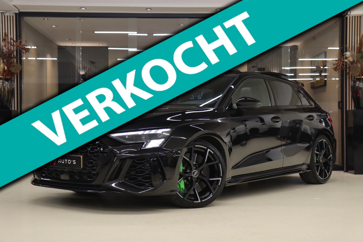 Audi RS3 - Sportback 2.5 TFSI quattro HULK PANO/KERAMISCH/B&O/HUD/CARBONSPOILER/VOL - AutoWereld.nl
