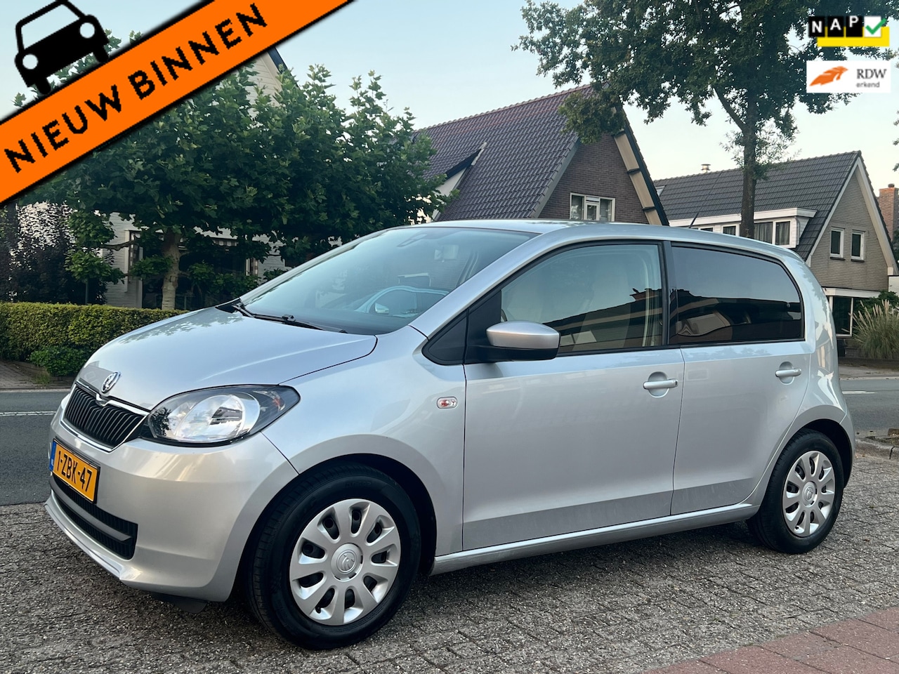 Skoda Citigo - 1.0 Greentech Edition 88.000 km NL-AUTO-NAP. - AutoWereld.nl
