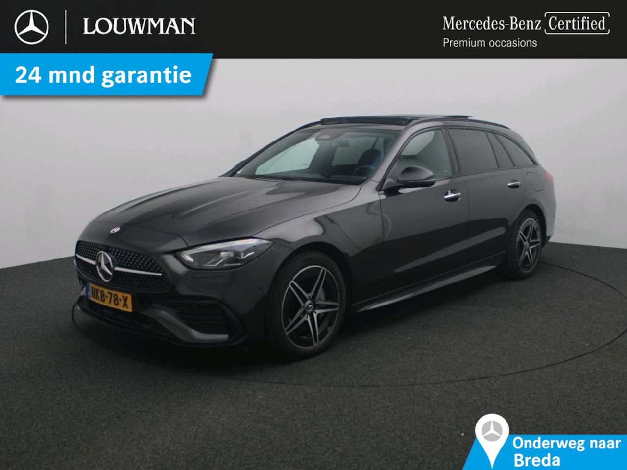 Mercedes-Benz C-klasse Estate - 300 e Star Edition AMG Line Plus AMG Line | Night Pakket | Panorama Schuif-Kanteldak | Ala - AutoWereld.nl