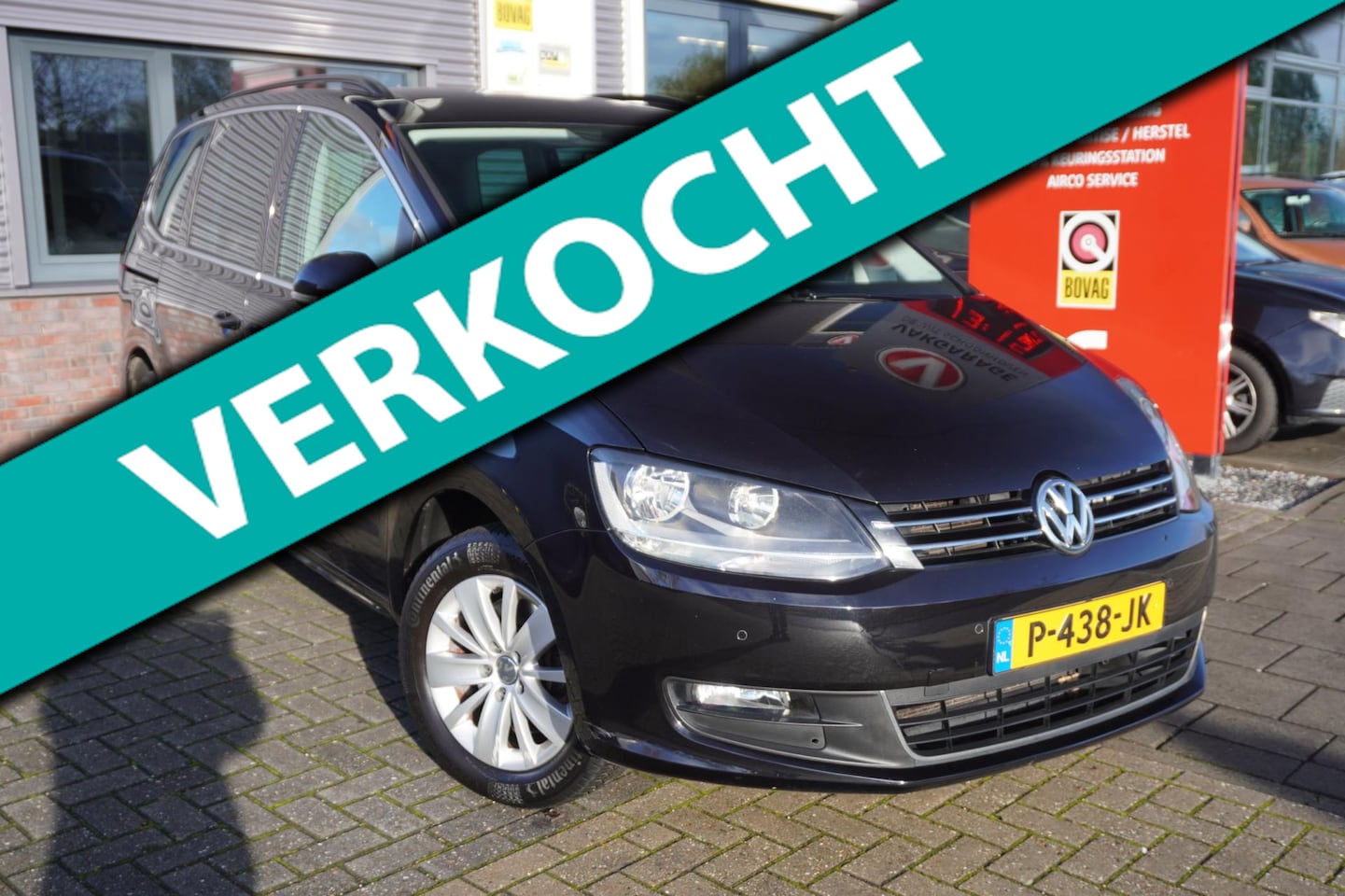 Volkswagen Sharan - 1.4 TSI Comfortline 7p. / Climate control / Stoelverwarming / Bluetooth / Trekhaak - AutoWereld.nl