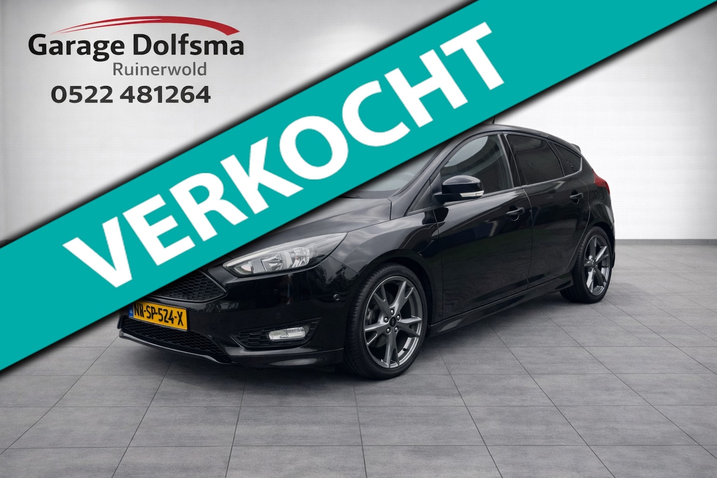 Ford Focus - 1.0 ST-Line NL auto-51.000 km- Navi-ruitverw-PDC-18"-CARPLAY- - AutoWereld.nl