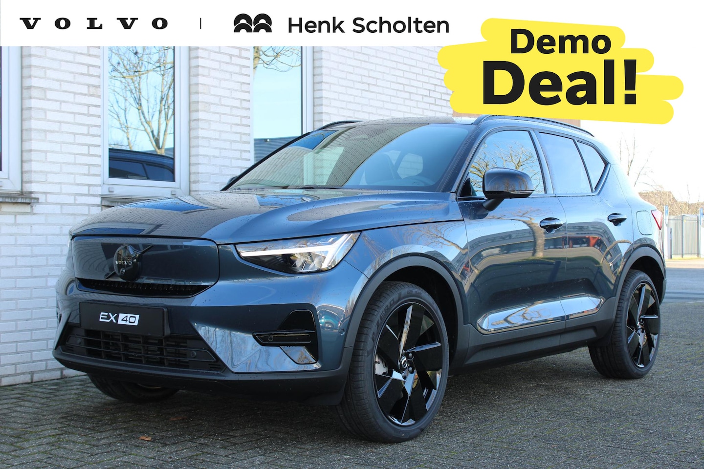 Volvo EX40 - Single Motor Extended Range Ultra Black Ed. 82 kWh | Demo Deal | 20" Lichtmetalen Wielen | - AutoWereld.nl