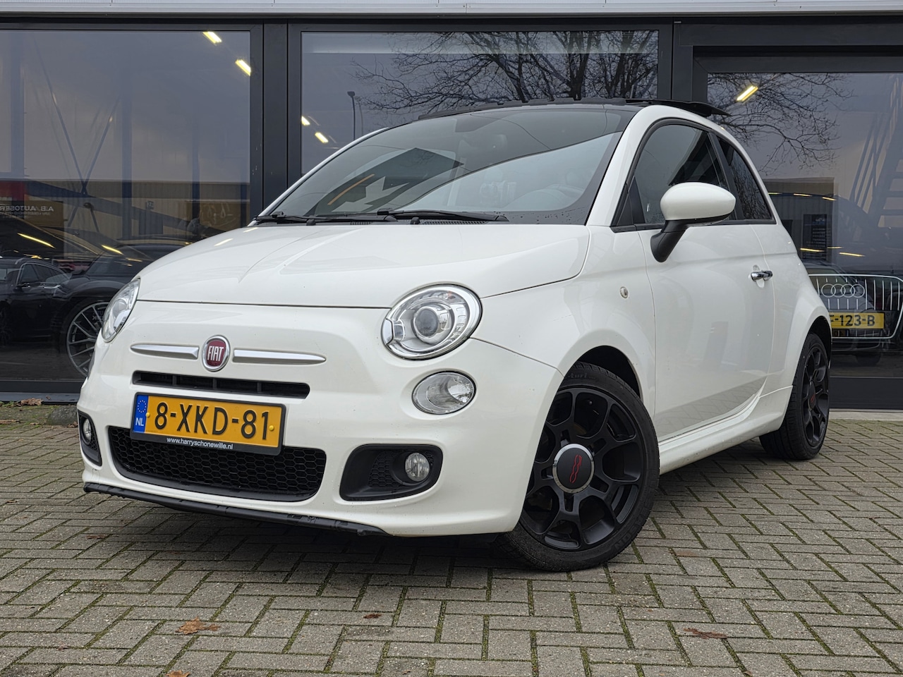 Fiat 500 - 0.9 TwinAir Turbo 500S + PANO DAK + XENON + VOLLEER + SOUNDSYSTEM - AutoWereld.nl