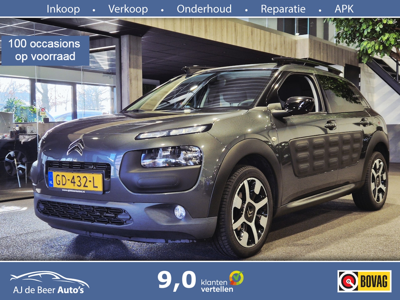 Citroën C4 Cactus - e-VTi 82 Shine Automaat | Navigatie | Camera | 2e Eigenaar - AutoWereld.nl