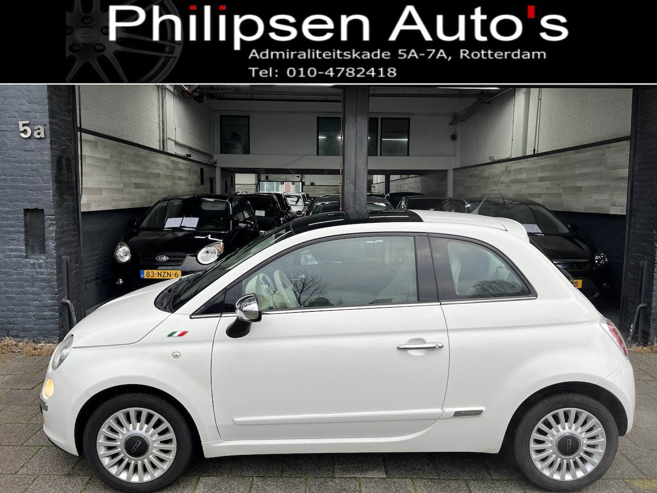 Fiat 500 - 1.2 Lounge Automaat - AutoWereld.nl