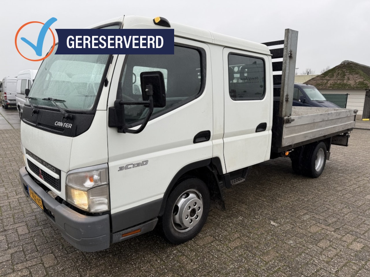 Mitsubishi Canter - 3C13 3.0 D 2009 dubbele cabine dubbel lucht - AutoWereld.nl