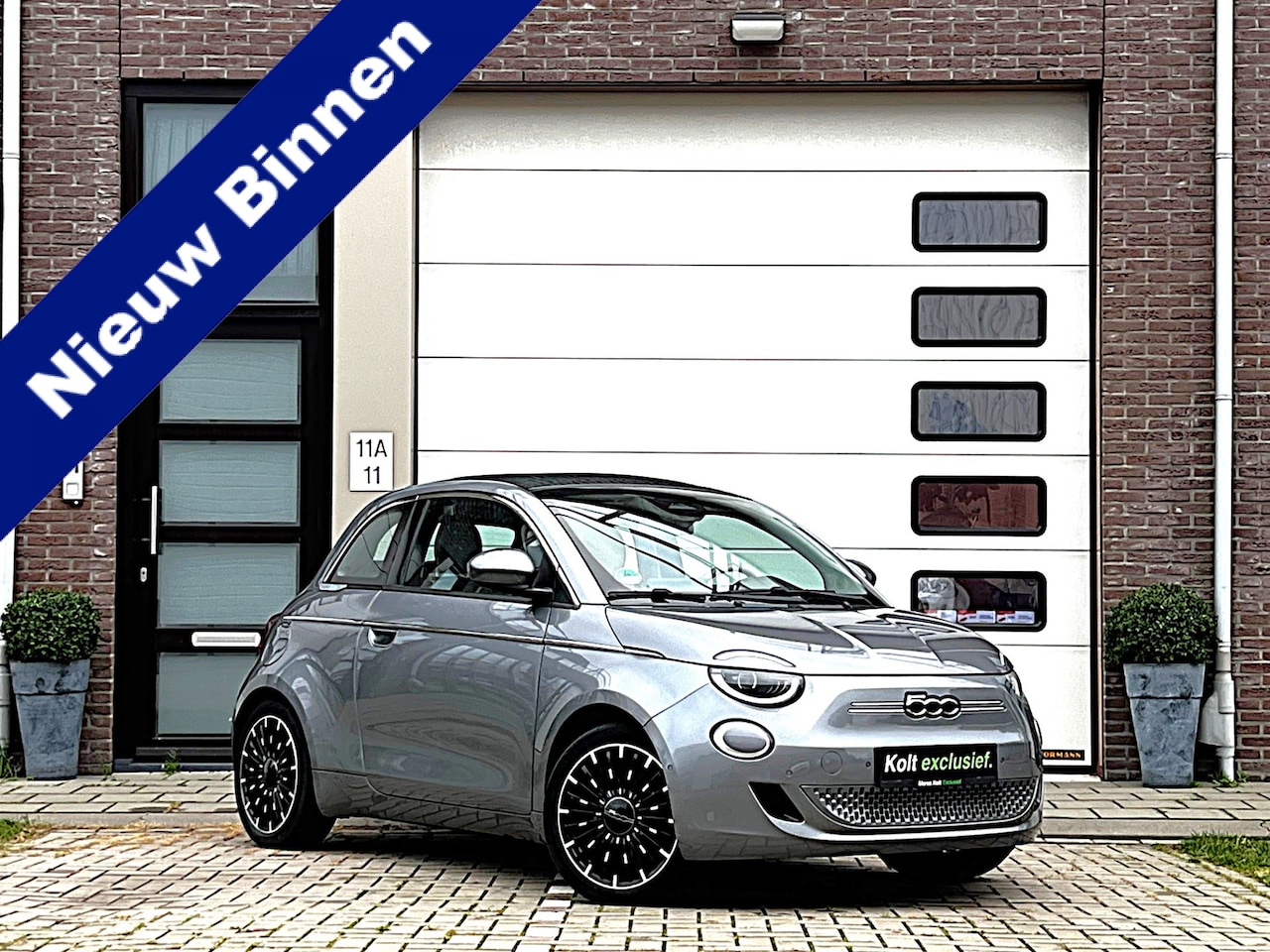 Fiat 500 C - La Prima 42 kWh Automaat Cabriolet / Incl BTW / 120 PK / Apple CarPlay / Achteruitrijd Cam - AutoWereld.nl