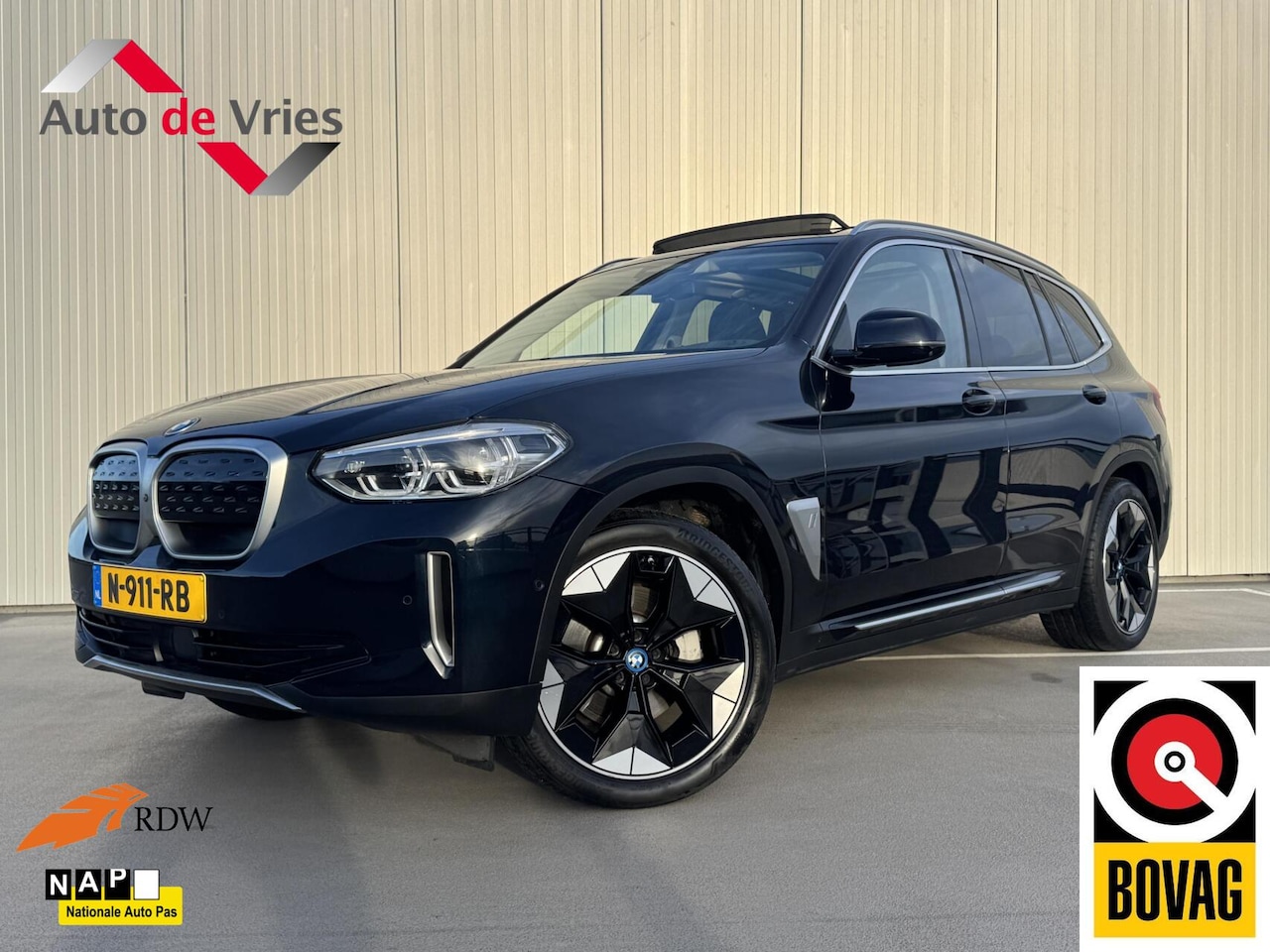 BMW iX3 - High Executive 80 kWh|Panoramadak|Navi|NL-Auto - AutoWereld.nl