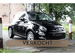 Fiat 500 - 1.0 Hybrid Lounge 2021 ZWART | Apple CarPlay | Airco | Cruise Co