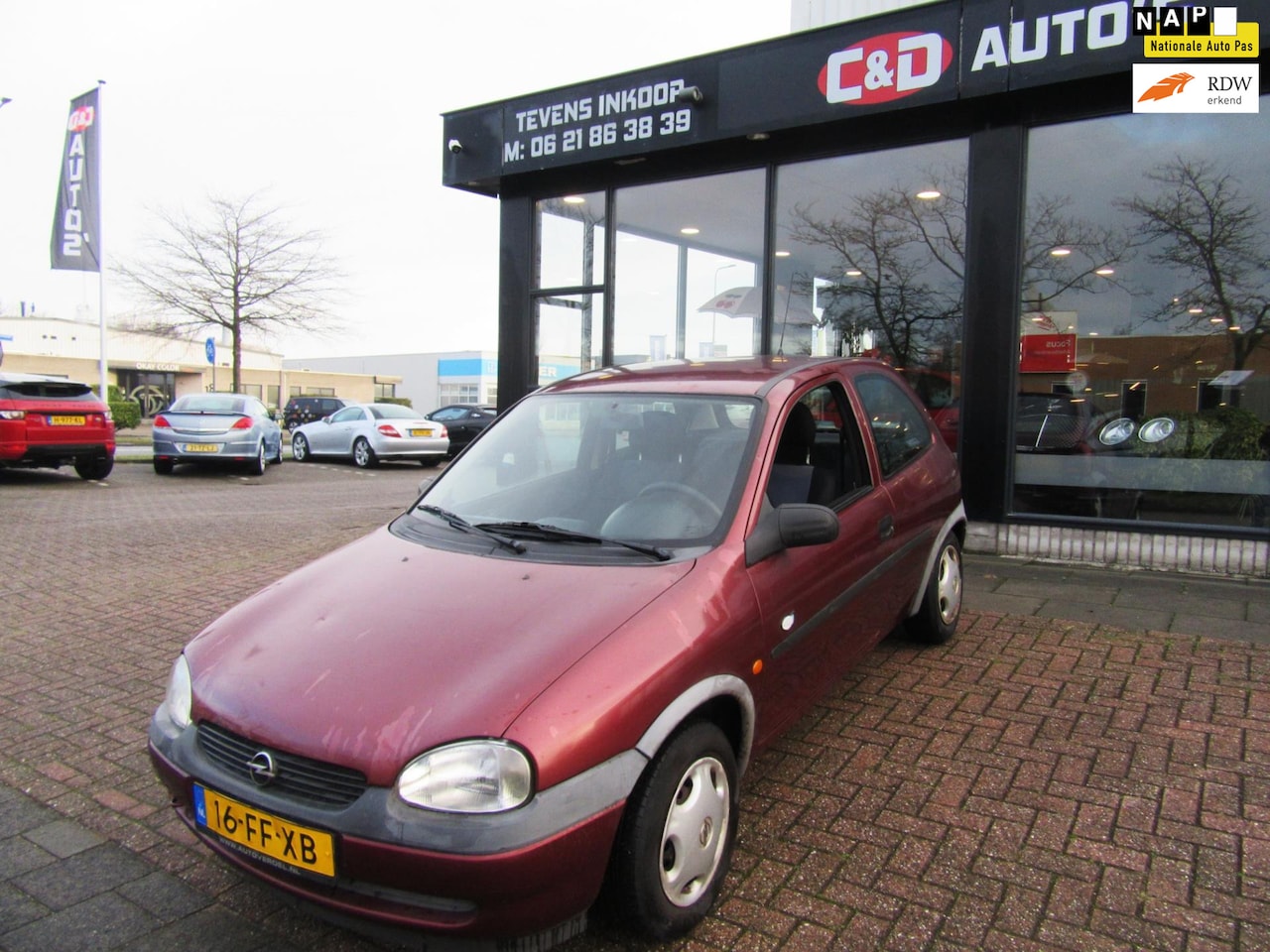 Opel Corsa - 1.2i-16V Strada STUURBEKR BJ 2000 APK2027 - AutoWereld.nl
