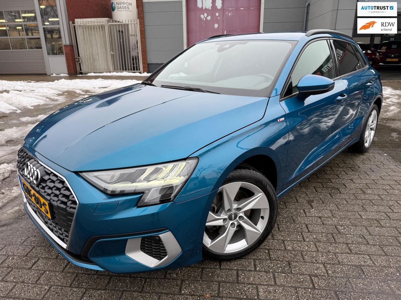 Audi A3 Sportback - 30 TFSI HYBRID 2021 S-LINE EDITION VIRTUAL LANE ASSIST CARPLAY - AutoWereld.nl