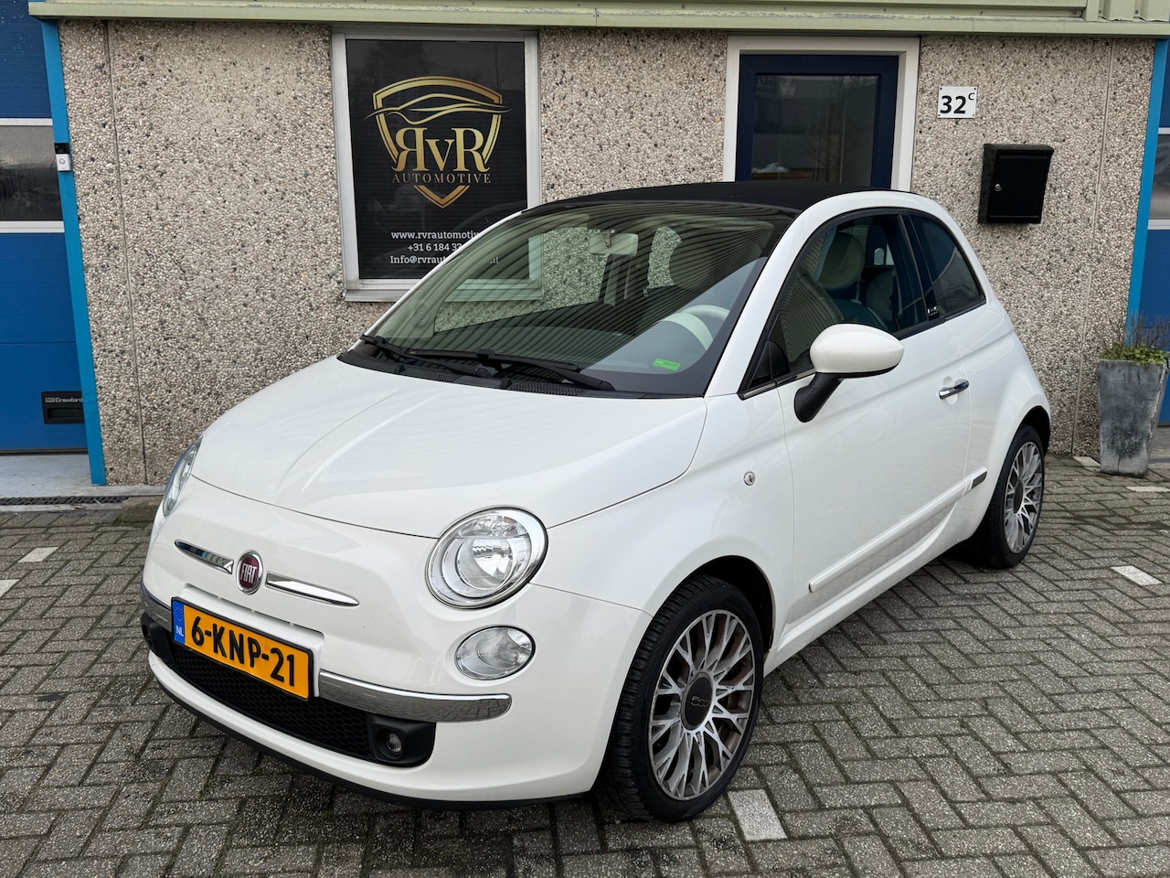 Fiat 500 C - 0.9 TwinAir Cabrio Lounge - AutoWereld.nl