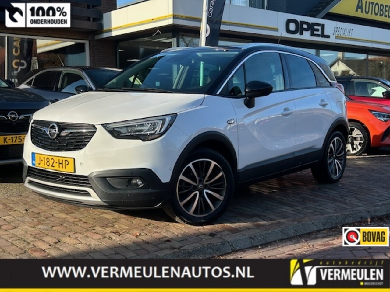 Opel Crossland X - 1.2 Turbo 130PK Innovation Automaat + 17"/ Navi/ Clima/ Cruise/ Camera/ Winterpakket/ Full - AutoWereld.nl