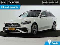Mercedes-Benz C-klasse Estate - 300 e AMG Line | AMG Line | Trekhaak | Panoramadak | Distronic | Stuur en Stoelverwarming
