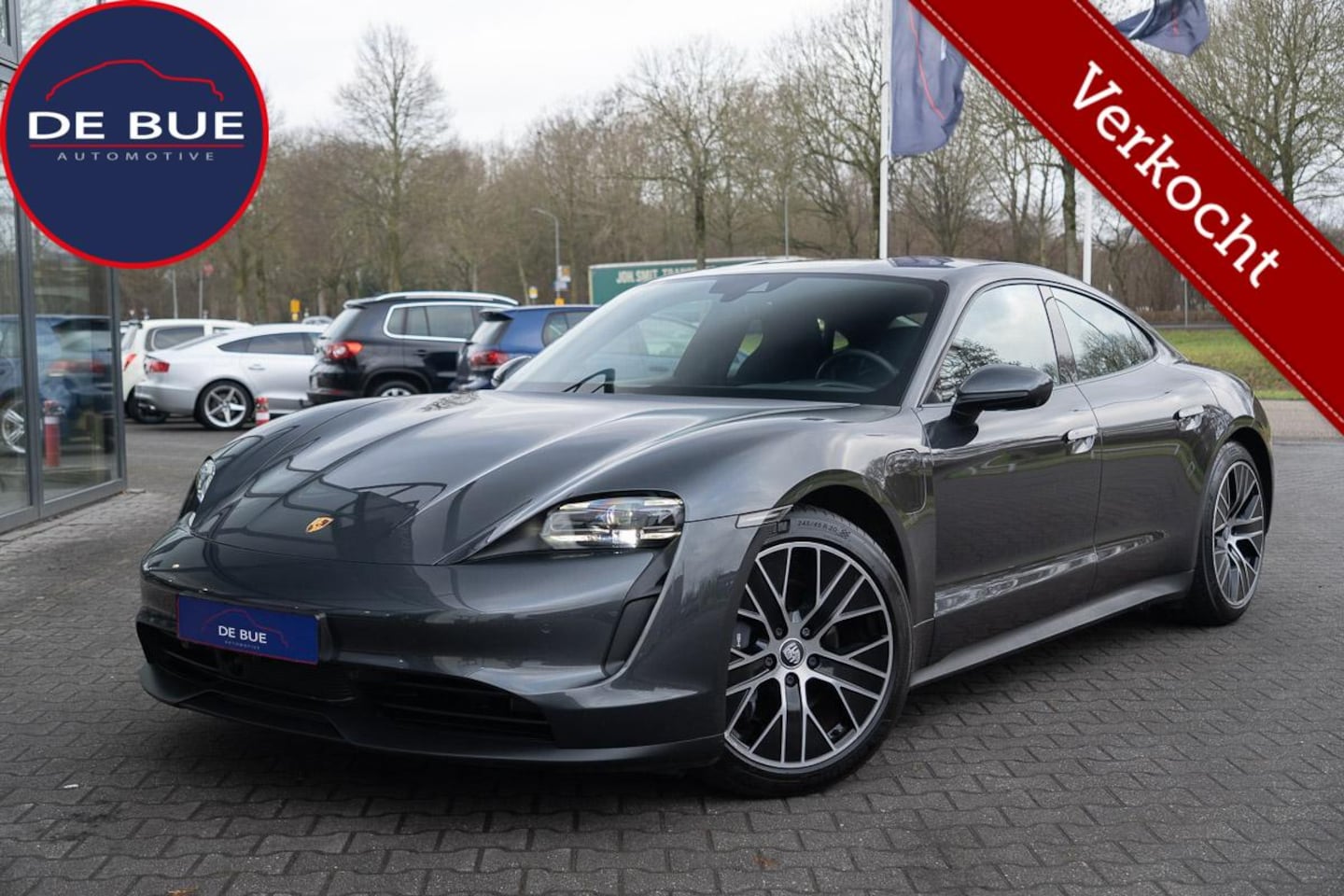 Porsche Taycan - BTW|Org NL NAP|1ste Eig|Luchtvering|SportStoelen|Leder|CarPlay|Dealer Onderhouden - AutoWereld.nl