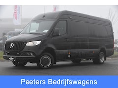 Mercedes-Benz Sprinter - 519 V6 3.0 CDI L3H2 Black Edition Camera, Carplay, 190pk, 3500kg Trekhaak, N1 Registratie,