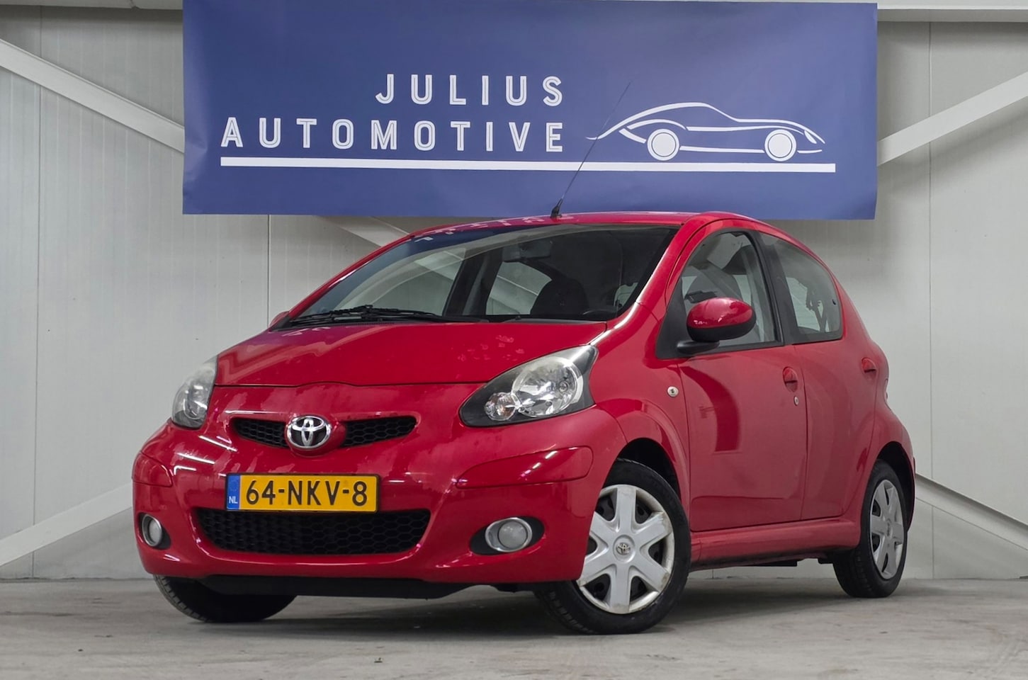 Toyota Aygo - 1.0-12V Comfort Elektrische Ramen Nieuwe APK 5DRS Blanke lak laat los! - AutoWereld.nl