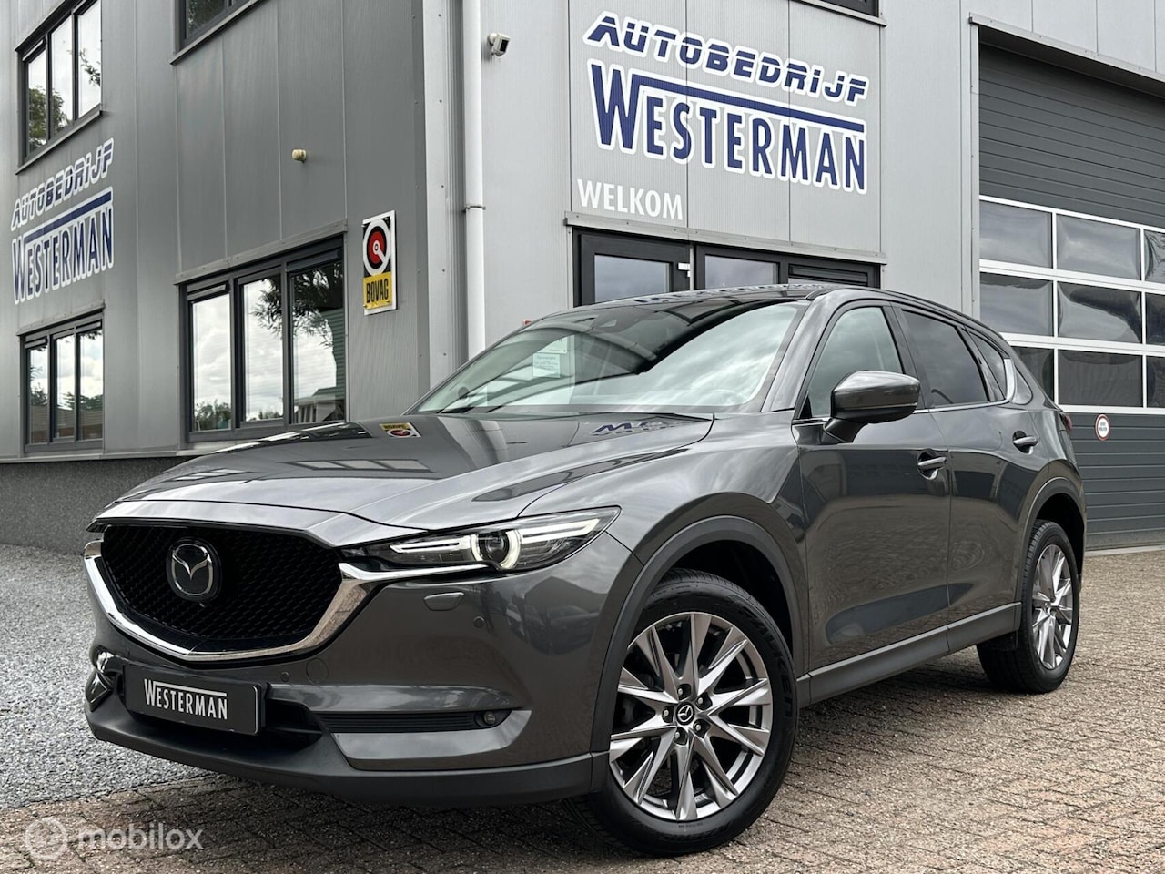 Mazda CX-5 - 2.0 SkyActiv-G 165Pk Aut Luxury VOL Acc Leer 360º Cam Carplay Bose 19"Lmv etc. - AutoWereld.nl