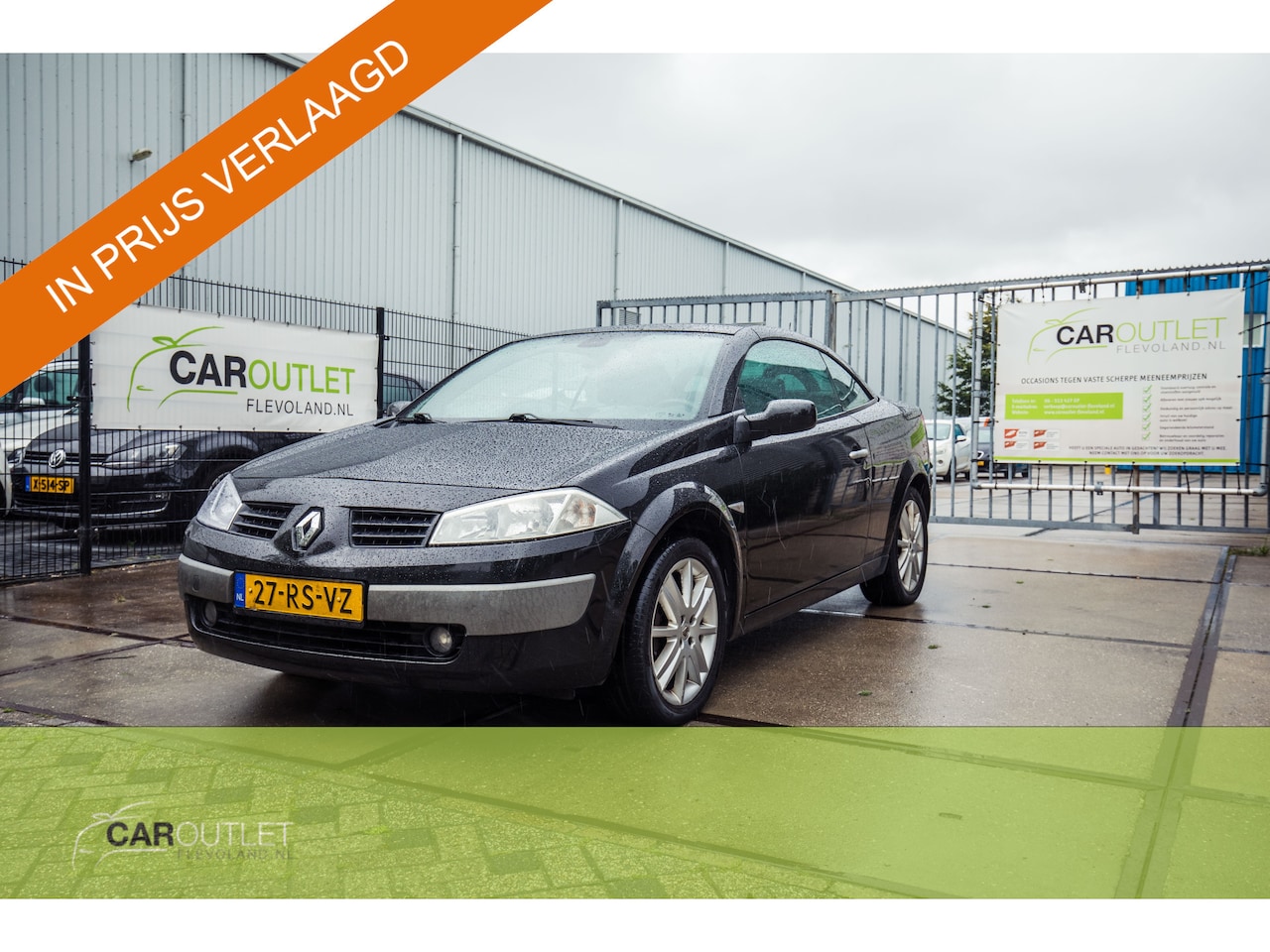 Renault Mégane coupé cabriolet - NIEUWE APK 2.0-16V Privilège Luxe Goede Hardtop-Cabrio met vele extra's Nette wagen , dak - AutoWereld.nl