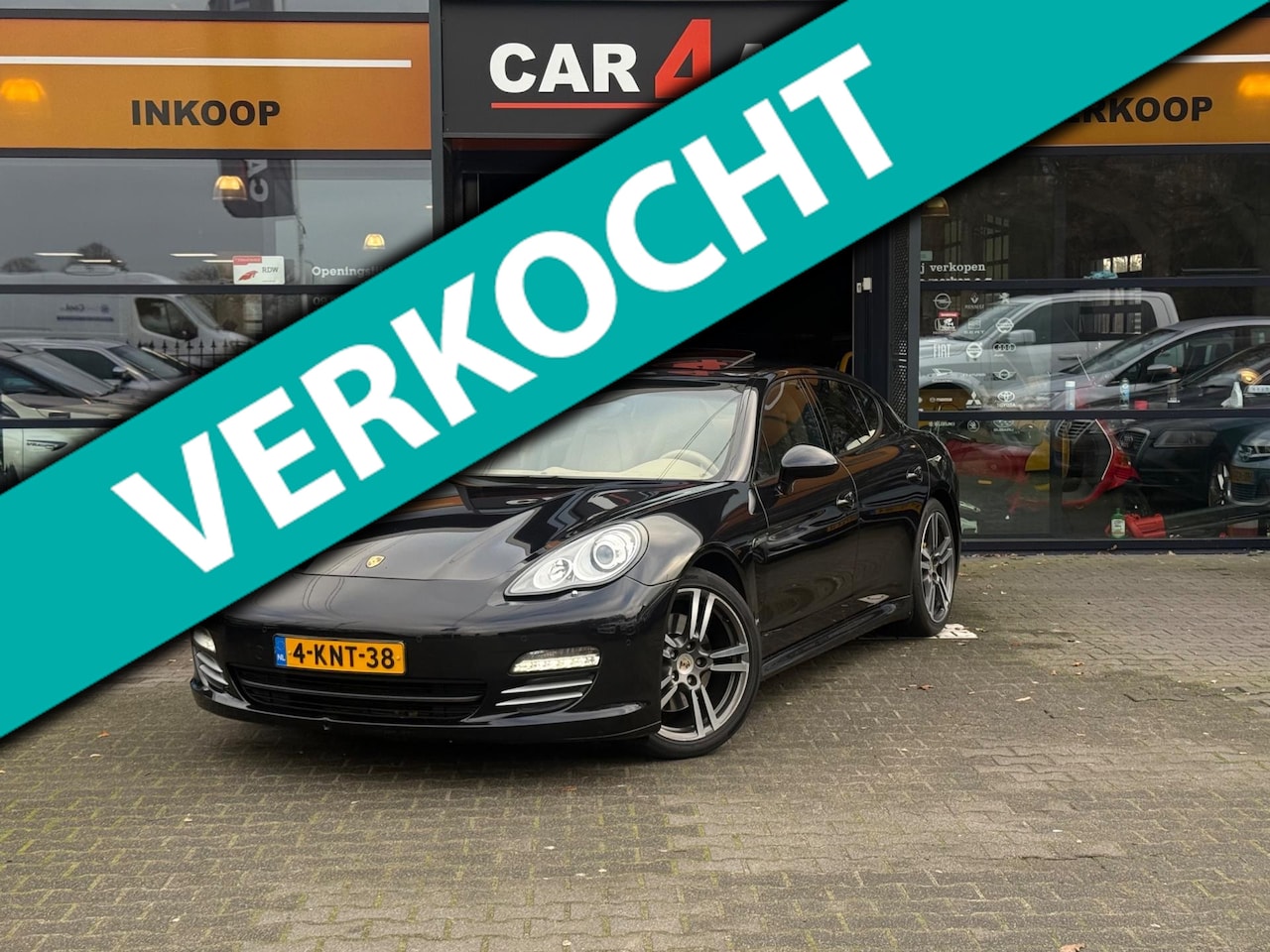 Porsche Panamera - 3.6 Sport Chrono SCHUIFDAK/CAMERA/STOELVERWARMING VOOR+ACHTER/APK 23-09-2026 - AutoWereld.nl
