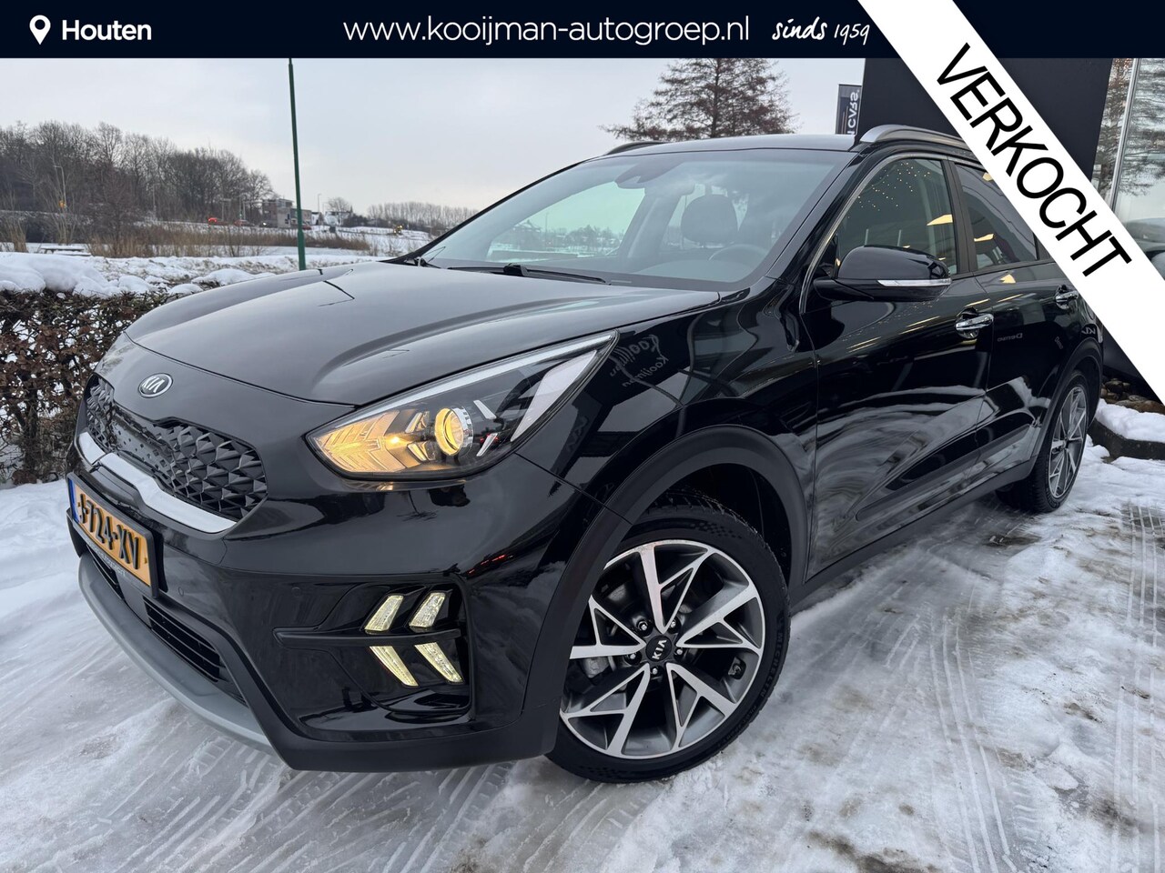 Kia Niro - 1.6 GDi Hybrid DynamicPlusLine Dodehoekassistentie, Stoel/Stuurverwarming, Lichtmetalen Ve - AutoWereld.nl