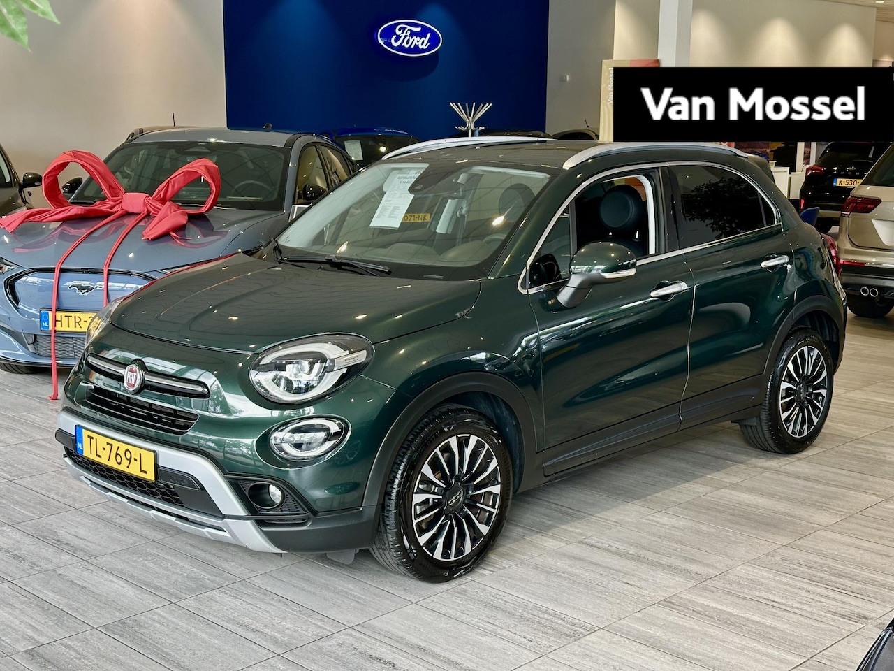 Fiat 500 X Cross - 1.0 GSE City Cross | KeyLess | Navigatie | Half leder | LMV | CC | Led | Parkeersensoren | - AutoWereld.nl