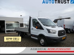 Ford Transit - 2.0 TDCI 130PK, L4, Airco, Dubbel lucht, Pickup, Laadbak L*B*H = 420 * 210 * 40