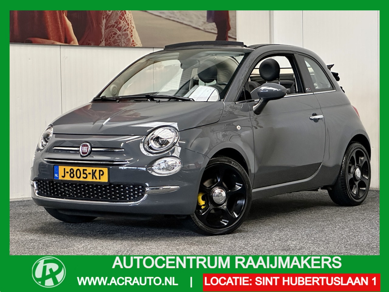 Fiat 500 C - 0.9 TWINAIR TURBO SPORT AIRCO CRUISE CONTROL BLUETOOTH TELEFOON MEDIA VOORBEREIDING 17" LI - AutoWereld.nl