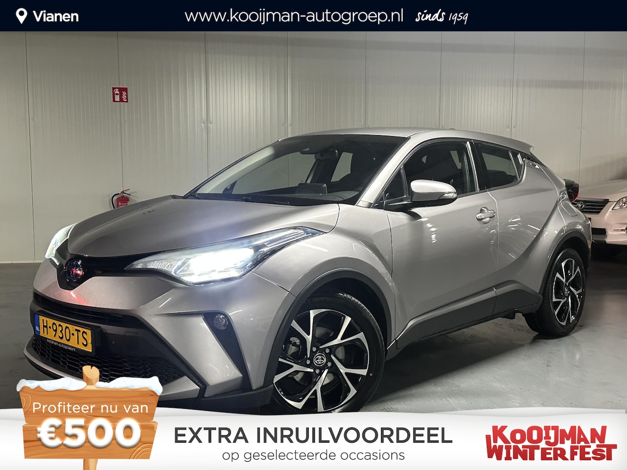 Toyota C-HR - 1.8 Hybrid Dynamic NL auto, 1e eigenaar, zeer netjes, slechts 46000KM - AutoWereld.nl