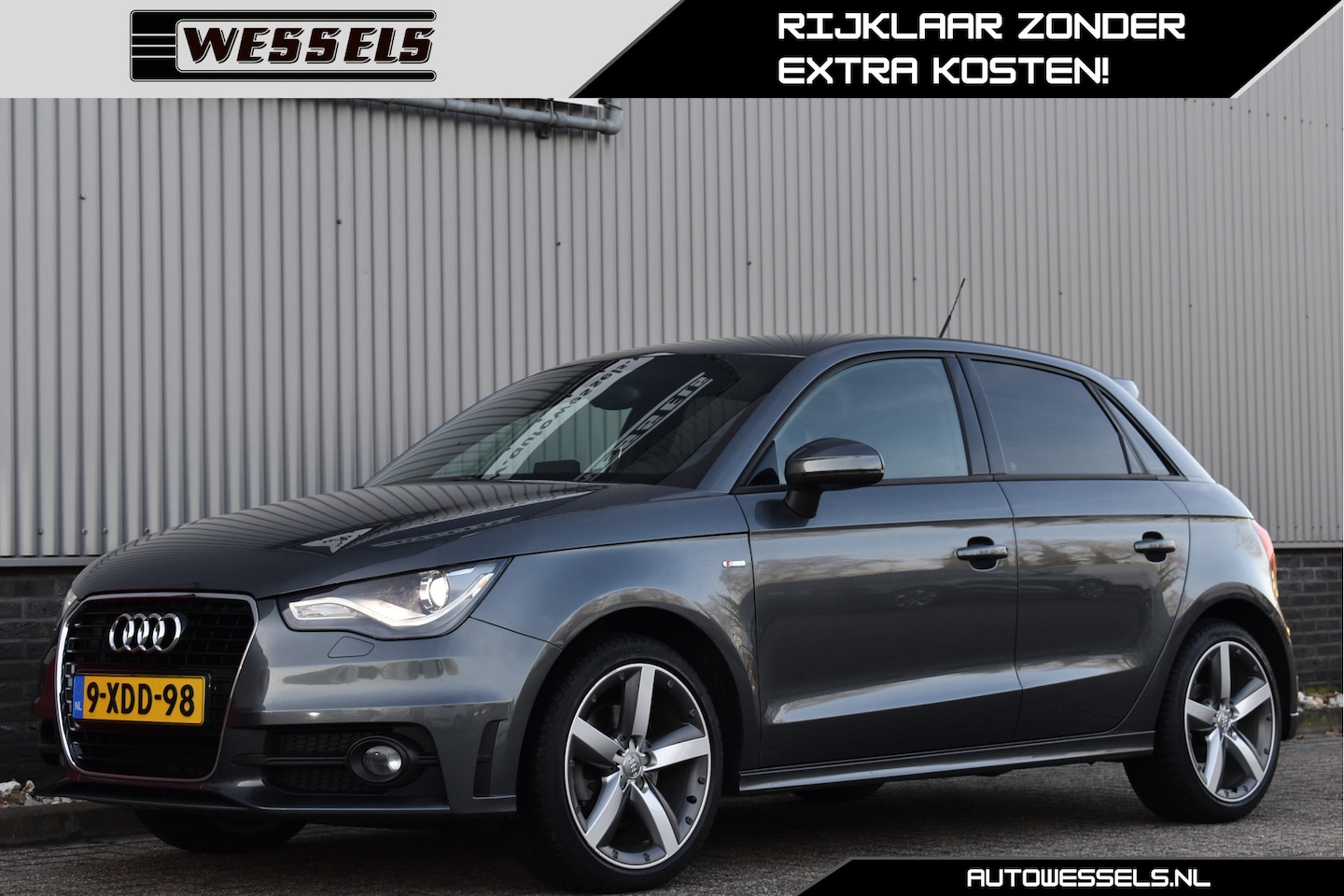 Audi A1 Sportback - 1.4 TFSI CoD 109g. S-line Cruise, Stoelverwarming, Climatronic, Sportstuur - AutoWereld.nl