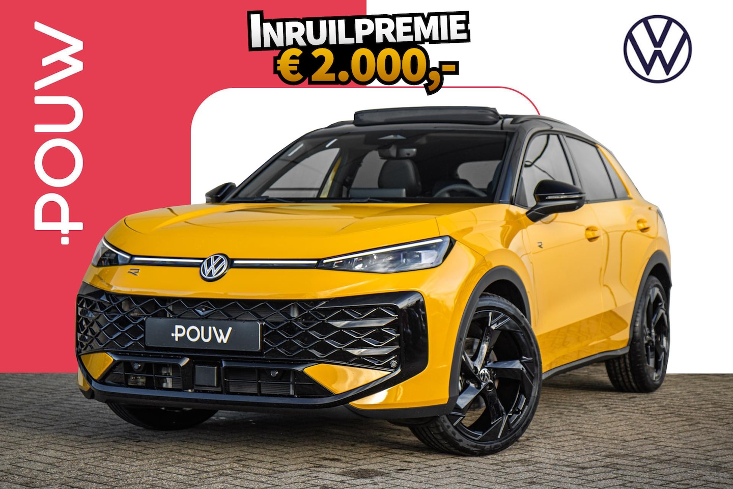 Volkswagen T-Roc - 1.5 eTsi 150pk R-Line First Edition DSG | Panoramadak | Harman/Kardon | Trekhaak | Head-up - AutoWereld.nl