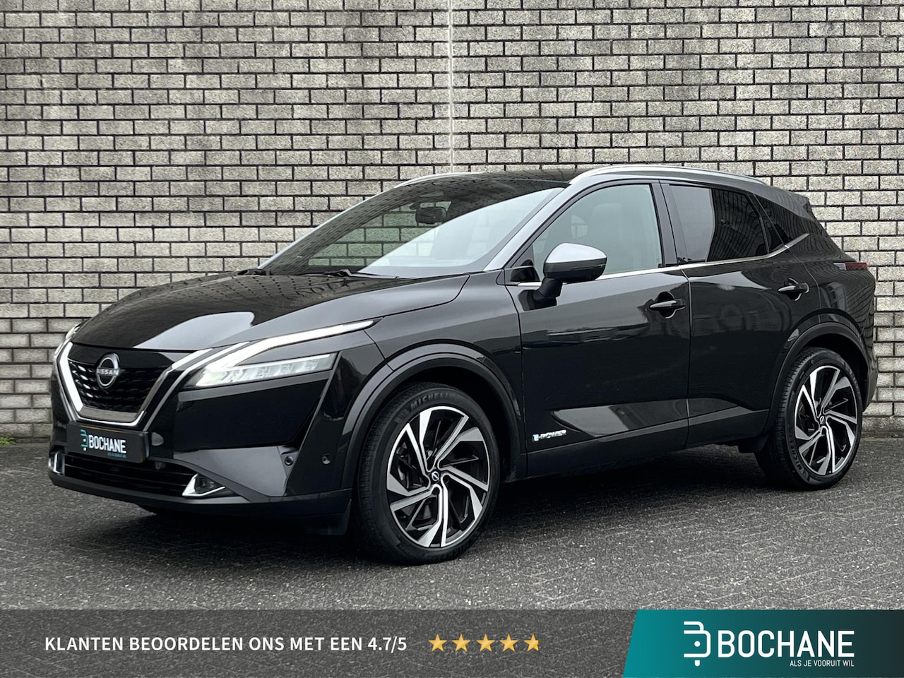 Nissan Qashqai - 1.5 e-Power Tekna Plus | Panoramadak | Bose Sound | Leder | Stoelmassage | Stoel + stuurve - AutoWereld.nl