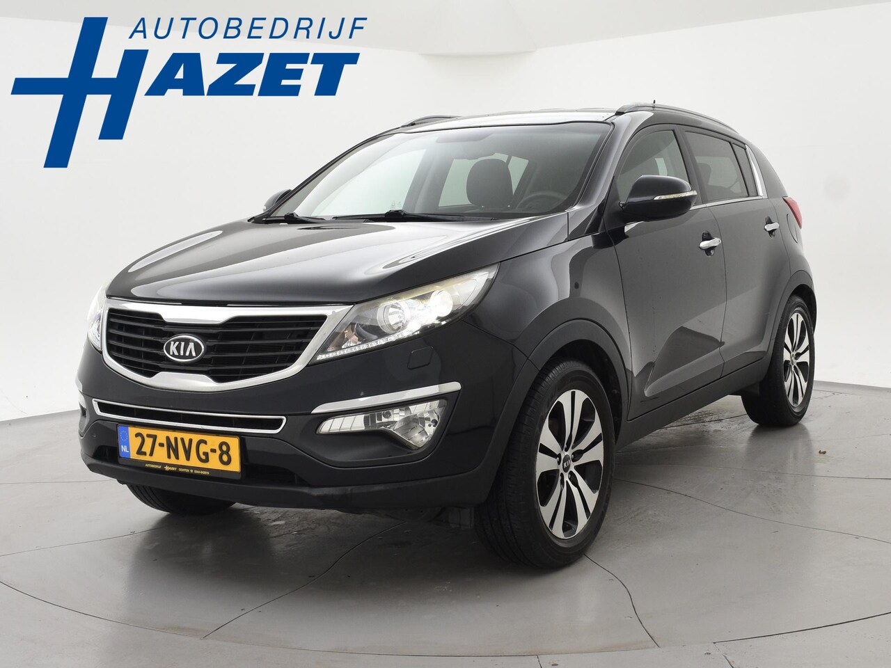 Kia Sportage - 2.0 163 PK X-CLUSIVE + LEDER | STOELVERW. V+A | TREKHAAK 1900 KG! | CAMERA - AutoWereld.nl