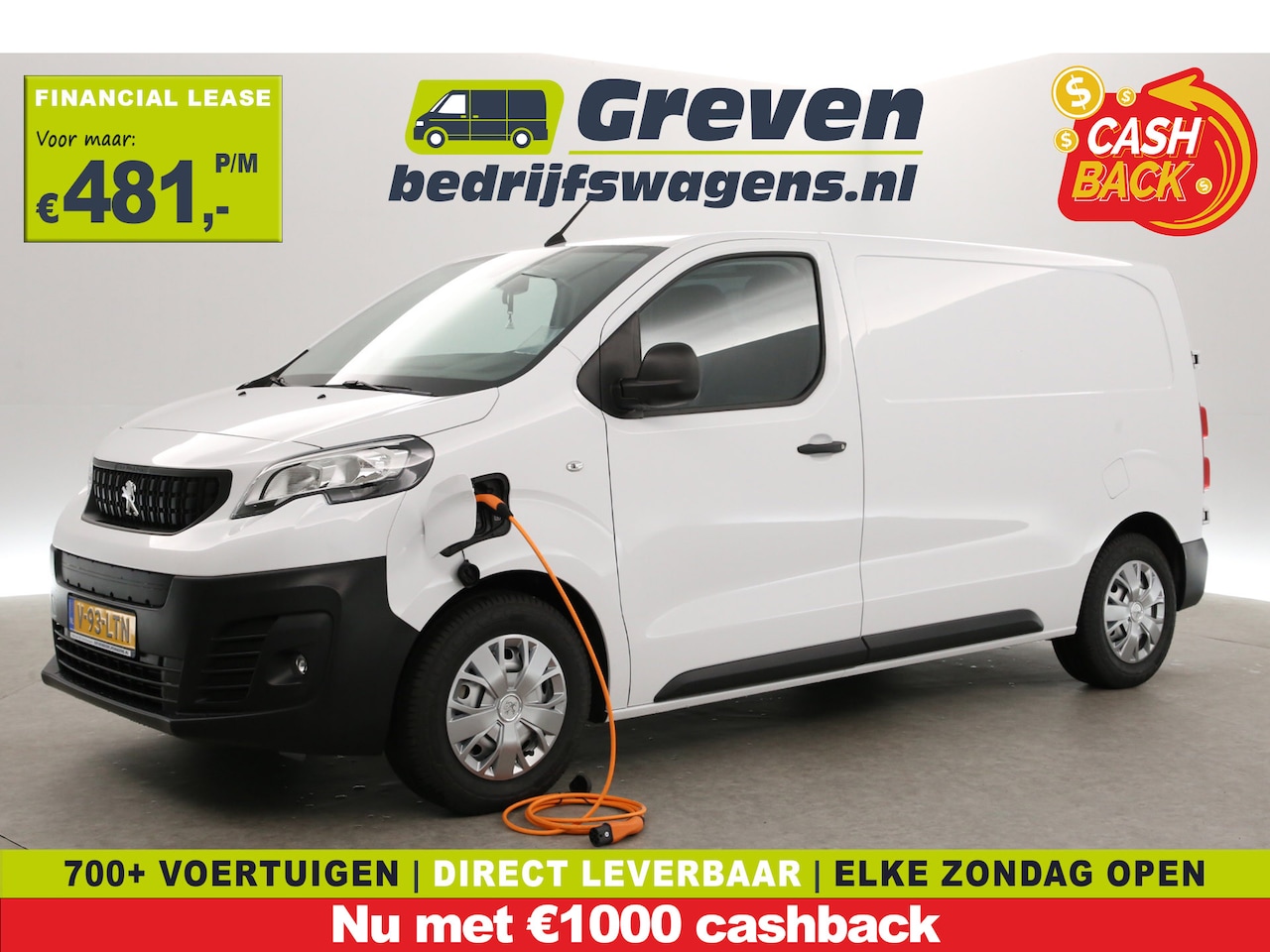 Peugeot e-Expert - L2H1 75 kWh | SOH 99% | Snelladen | Elektrisch | Airco | 360° Camera | Carplay | Cruise | - AutoWereld.nl
