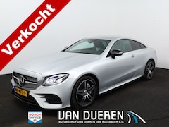Mercedes-Benz E-klasse Coupé - 400 4MATIC Wide screen, Virtual Cockpit, Leder, 360 camera, AMG, Night pakket 1e eigenaar
