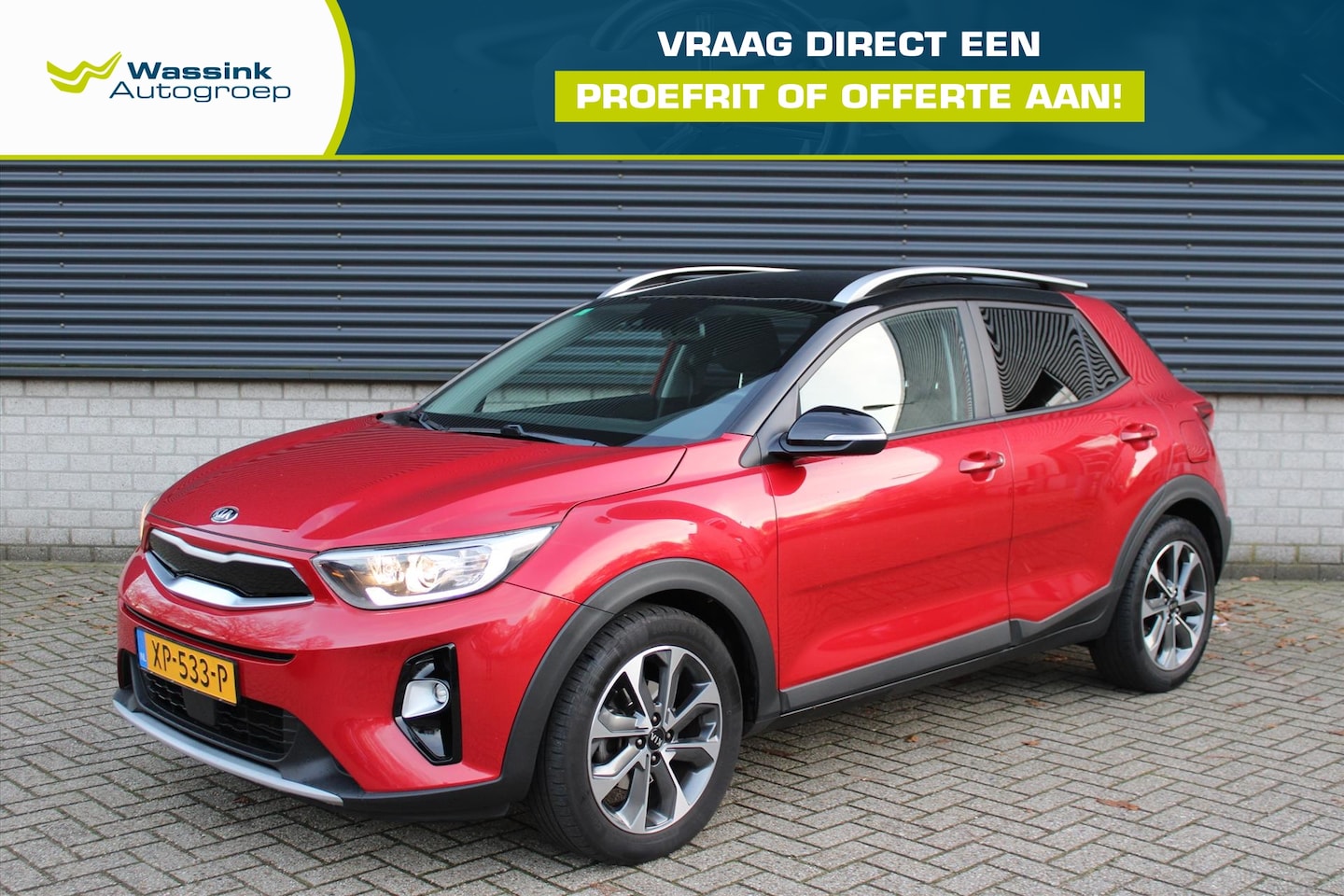 Kia Stonic - 100pk DynamicPlusLine I Parkeersensoren I Camera Achter I Trekhaak I NAVI I Airco - AutoWereld.nl