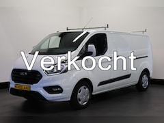 Ford Transit Custom - 2.0 TDCI 130PK L2 2x schuifdeur EURO 6 - Airco - Navi - Cruise - PDC - €11.900, - Excl