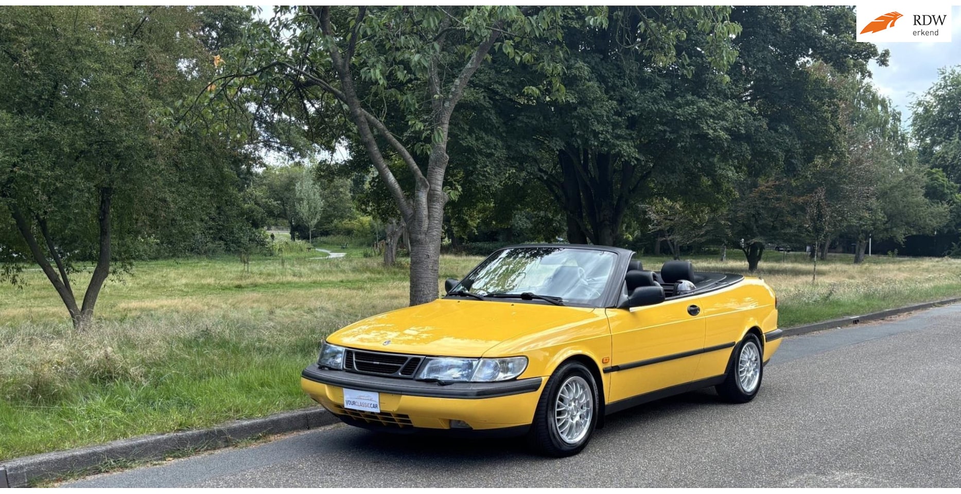 Saab 900 Cabrio - 2.0 MELLOW YELLOW SOLD Your Classic Car. - AutoWereld.nl